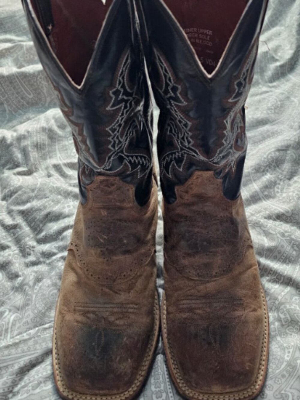 Dan Post Cowboy Certified Leather Boots - Men’s Size 10.5 D - DP2815